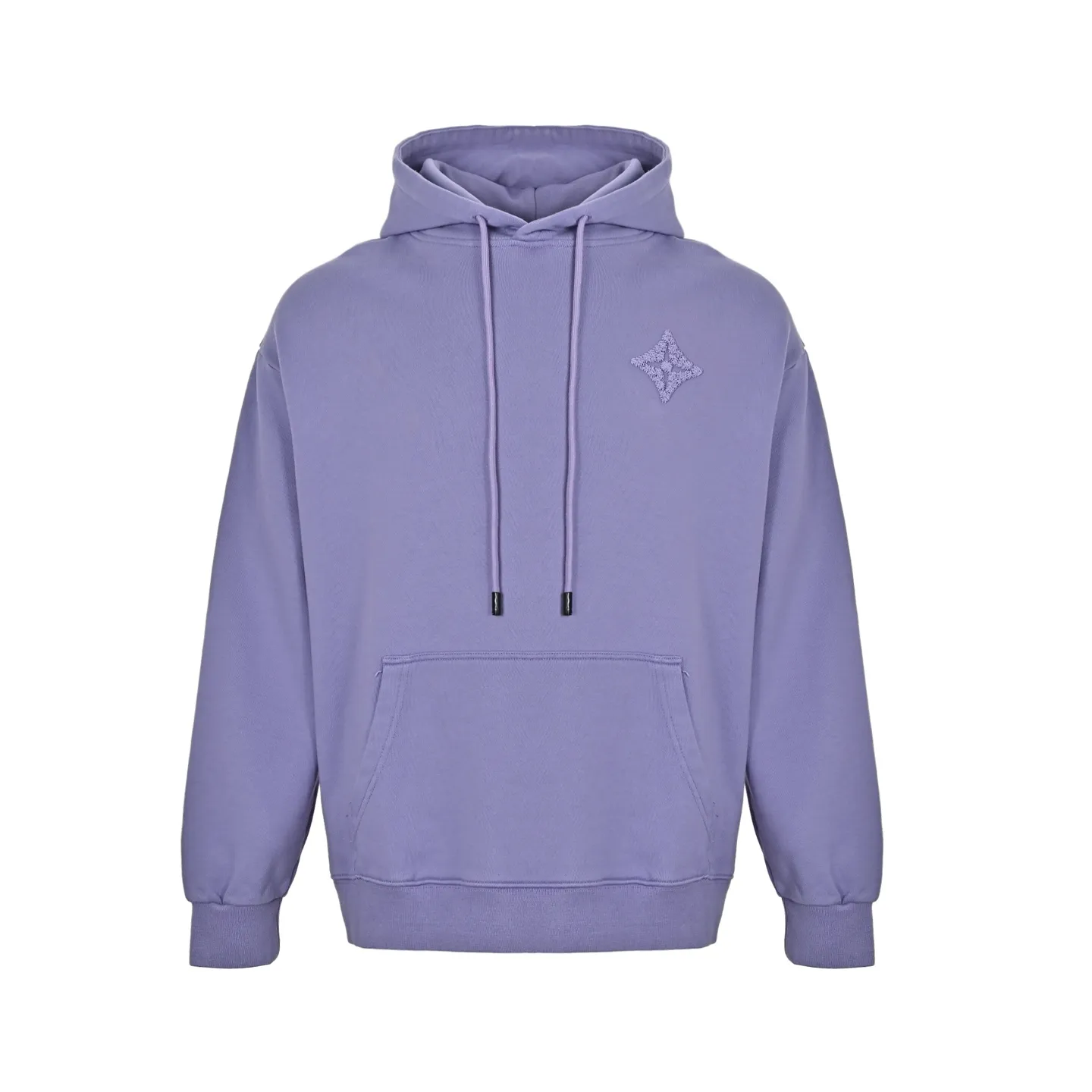 Louis Vuitton/Louis Vuitton dark woven letter logo embroidered hooded sweatshirt